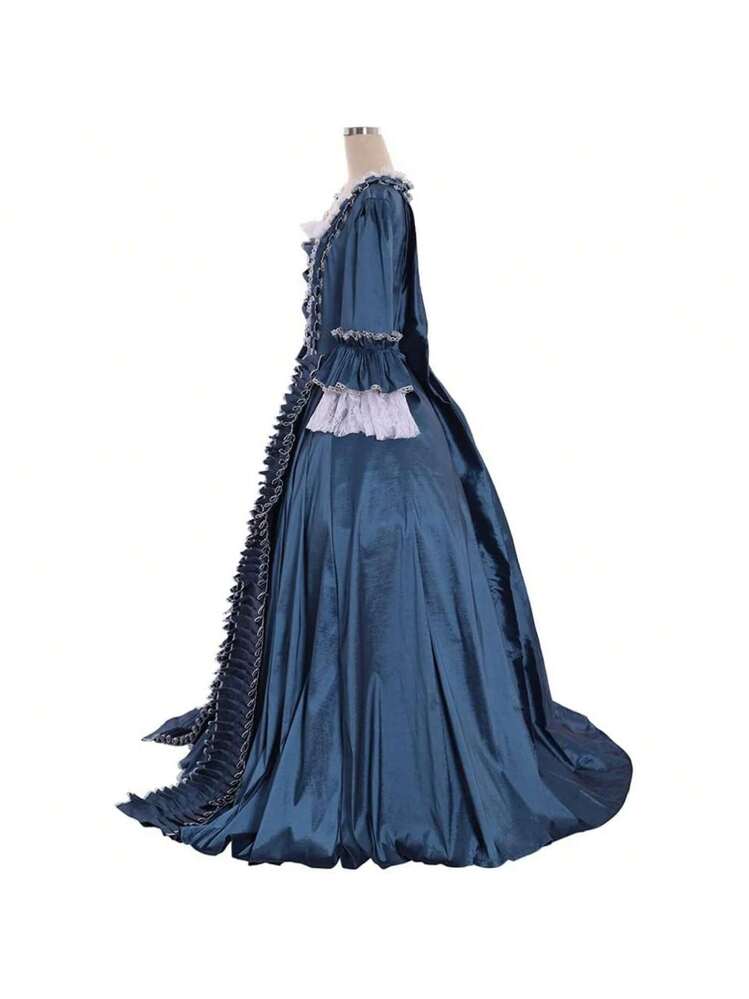 navy blue wedding guest dress Elegant High Low Two Piece Sheath Wedding Guest Dress main image 1