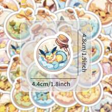 pokemon 54 Stücke neue Pokemon Treibflasche Aufkleber, dekorativ für Handy, Tasse, Schrank, Notizbuch, wasserfeste Aufkleber