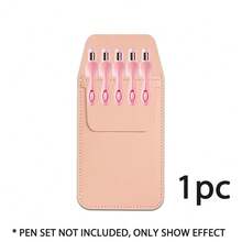 Multi-Layer Doctor And Nurse Stationery Box -1 To 2 Interlayer PU Leather Storage Boxes, Suitable For Medical Tools, Makeup Brushes And Art Supplies. Fixed Pocket And Pen Holder (Lightweight Chest Pocket Design