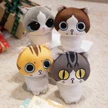 1pc Cute & Fragrant Cat Plush Desk Companion Doll Doll, Girlfriend Gift