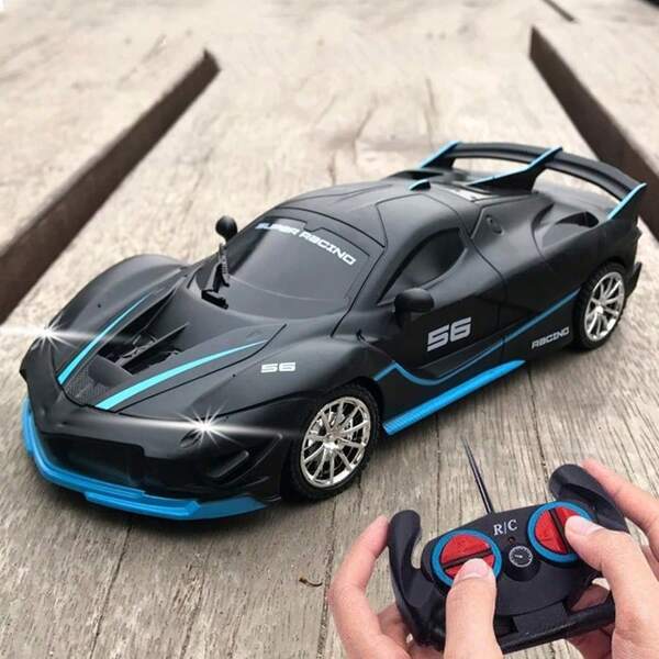 Kids RC Toy Car, RC Car Super Racing Luxury Car, Simple And Easy To Control Super Sports Car, Toy For Boys, Birthday Gift[Batteries Not Included]