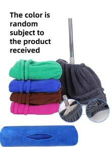 5pcs Super Soft Microfiber Cleaning Cloths, Reusable And Washable, Suitable For Squeegee, Mop, Floor, Kitchen, Car Windows, Strong Absorbency, No Shedding, No Residue. - Multicolor - View 15