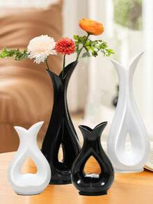 Vaso francês em formato de coração, arranjo de flores hidropônicas para quarto, ornamento para sala de estar, opção de presente - Multicolorido - Ver 6