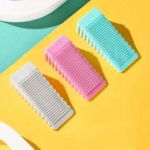 3/1pc 防风门挡 免打孔创意硅胶门挡 家用门楔防夹门卡 家具保护 边缘保护套 适用于家庭和办公室使用 墙面保护 (颜色和款式随机)