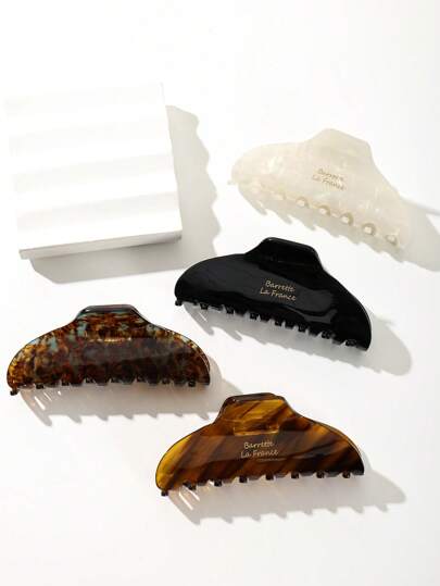 مشبك شعر نسائي متعدد الألوان من الأسيتات، دبوس شعر صيفي أنيق وعصري، مشبك متعدد الاستخدامات، مناسب للاستخدام اليومي في المنزل والخارج والتنزه والمواعدة والأزياء اليومية، إكسسوارات شعر نسائية للعطلات