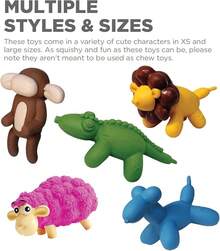 Outward Hound By Charming Pet Latex Rubber Balloon Squeaky Dog Toy, Blue, Large - 綠色 - 查看 9