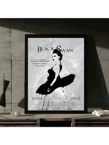 1 件电影黑天鹅经典动漫海报帆布画印刷家居客厅卧室装饰入口酒吧咖啡厅艺术装饰 - 彩色 - 查看 27