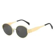 2pcs Women's Fashionable Oval Sunglasses, Suitable For Summer Beach Outfit