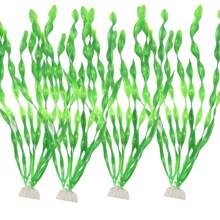 Artificial Aquarium Plants, ABS Plastic Fish Tank Aquatic Decorations, Realistic Aquatic Plant Decorations For Home Aquariums