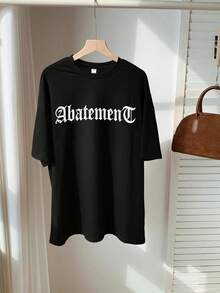 Teen Girls Gothic Spider Graphic Tee, White Short Sleeve T-Shirt With Slogan Print, Bold For Summer/Party - Black - View 2