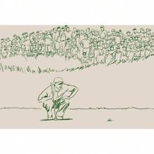 1 PIEZA Pintura abstracta simple de campo de golf verde para póster de juego de golf, cuadro en lienzo, arte de pared, imagen para decoración del hogar, regalo para salas de estar, dormitorios, comedores, con opción de marco moderno, pósteres, arte de pared, pinturas en lienzo