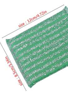 10 块洗碗海绵，家用厨房双面清洁海绵块，锅碗瓢盆清洁刷 - 混色隨機 - 查看 8