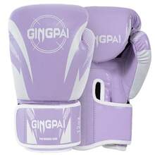 GINGPAI 成人及青少年专业拳击手套，男女通用加厚泰拳训练手套，适用于训练和实战 - 彩色 - 查看 13