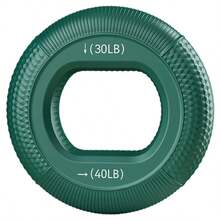 1 Stück Handtrainer Muskeltraining Griffstärke Trainingsgerät Ring aus Silikon, Fitnessstudio, Sport, Gymnastik, Heimtraining