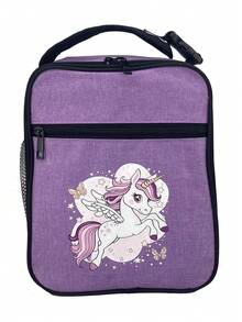 Kids' Cute Butterfly & Dinosaur Pattern Insulated Lunch Bag, Handheld Lunch Box Tote Bag Suitable For Boys & Girls, School, Travel, Picnic, Perfect Gift For Children's Holidays And Birthdays - one-size - View 12