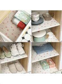 1 Roll Cherry Blossom Shelf Liners, Washable Refrigerator Mat, Waterproof Oil-Proof And Stain-Proof Cuttable Drawer Mat, Non-Slip Fridge Liner Mats Cover Pads For Freezer Glass Shelf Cupboard Cabinet, Home Kitchen Supplies/Room Decoration,Home Decor,Bedroom Decor,Room Decor,Stick On Tiles,Poster,Wall Prints,Room Decor Bedroom ,Dehumidifier For Home
