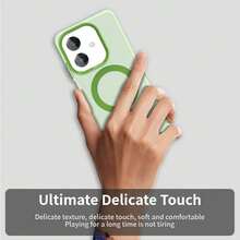Gorgeous, Colorful, Luxurious And Fashionable Magnetic Phone Case, Compatible With Various Phone Models,International Version, Not The Domestic Version - Green - View 7