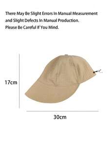 1pc Women's Adjustable Waffle Pattern Sun Hat, Fashionable UV Protection Caps, Suitable For All Seasons - Multicolor - View 6