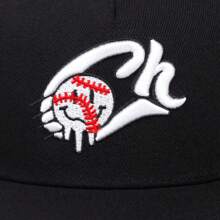 1 Piece Of Men's Baseball Embroidered Hip-Hop Hat, Sunshade, Breathable, Street Hip-Hop Style Adjustable Hat, A Must-Have For Street Outfits