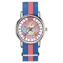 Moemton Reloj de cuarzo unisex de moda con diseño de constelación de cachorrito y serpiente de Moemton, M3.SMN03