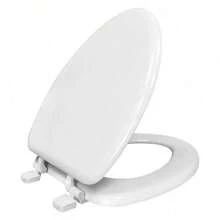White Elongated Toilet Seat