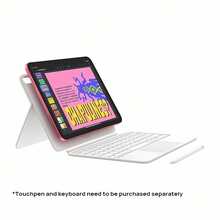 Apple 2025 iPad 第 11 代 | 11 英寸影院级液晶显示屏、1200 万像素影院摄像头、杜比全景声、WiFi 6 流媒体平板电脑 - 藍色 - 查看 3