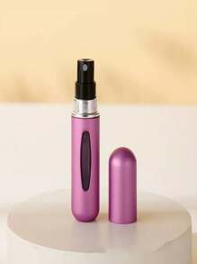 1/5 Botella recargable portátil de perfume de viaje multicolor, Atomizador de 5 ml, Contenedor de perfume de bolsillo, Botella atomizadora de viaje