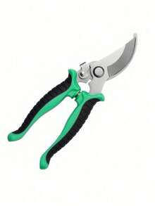 3pcs Upgraded Stainless Steel Gardening Pruning Shears, Flower & Tree Pruner, Fruit Picking Tool-Green, Suitable For Camping Christmas For Holiday Gift Giving