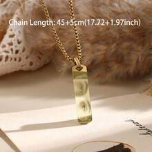 Personalized Eye Photo Necklace, Engraved With Your Eye Photo, "I'm With You" Necklace, Mother's Day Gift, Gift For Boyfriend - Multicolor - View 6