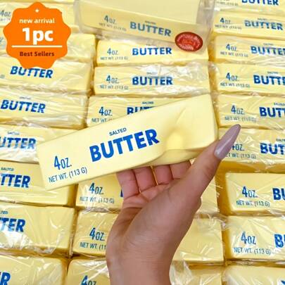 Sensory Decompression Cheese Stick - Soft Slow-Rebound Stress Reliever, Emotional Relaxation Toy For Adults & Teens