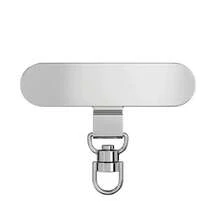 2/4 件装通用 360° 旋转手机挂绳挂钩、超薄不锈钢金属片、安全手机系绳连接器、手机配件 - 彩色 - 查看 3