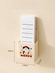 1 szt. Uchwyt do przechowywania klimatyzatora i pilota do telewizora, ścienny organizer bez wiercenia