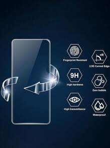 4 Stücke 9H gehärtetes Glas HD Bildschirmschutz, freundliches Design kompatibel mit allen Schutzhüllen, fingerabdruckfest, kratzfester, vollständiger Abdeckung, ultraklar, einfache Installation, kompatibel als Geschenk für Xiaomi Handy zu Geburtstag, Familie, Freunde Handy Bildschirm Schutz, Handy Zubehör