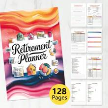 1 buc. Organizator de planificare a pensionării, Registrul de planificare a pensionării, Cadou de pensionare, Rechizite școlare, Înapoi la școală