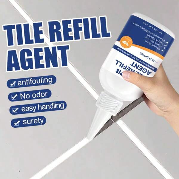 Multi-Function Tile Grout Sealant, Easily Tackle Gap Issues, Can Be Used To Fill And Decorate Gaps In Tiles, Mosaics, Stone Materials And More