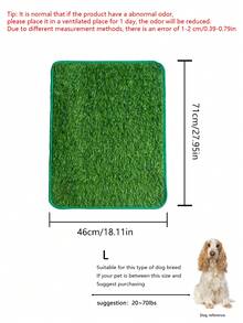Pet Lawn Pee Pad, Dog Toilet, Fake Grass, Potty Training Mat, Artificial Grass Pad