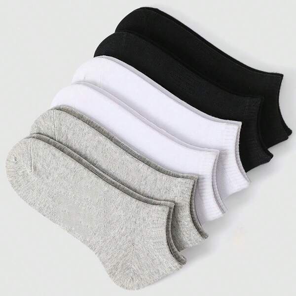 Calcetines básicos tobilleros unisex, suaves y ligeros con cobertura total, calcetines tobilleros para mujeres y calcetines de tripulación para hombres, calcetines tobilleros de mujer, finos, transpirables, resistentes al olor, antideslizantes, casuales, de mezcla de poliéster - Calcetines divertidos, peculiares y cómodos para uso diario. Aptos para deportes, hogar y vestimenta casual. Apropiados para negocios para todos los calcetines de rodilla alta y tobilleros de hombres y mujeres