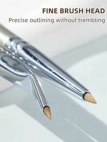 全新 2 件化妆刷套装，含睫毛刷、眉刷、眼影刷、眼线刷、晕染刷化妆工具，专业眼部化妆刷套装，眉刷、眼线刷，化妆工具，采用柔软纤维，易于携带，旅行刷 - 彩色 - 查看 9