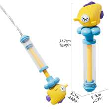 1pc Clownfish Water Gun Toy, Beach Pool Shooting Game Water Gun Toy For Summer Pool Beach, Ocean World Outdoor Toy, Suitable For Children 3+ And Adults, Fit For Birthday Party And Summer Outdoor Water Fight, Family And Friends Interaction, Birthday/Holiday Gift (Some Colors Random)