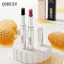 QIBEST 黑蜂蜜润唇膏，滋养润色润唇膏，适合干燥的嘴唇 - 彩色 - 查看 10