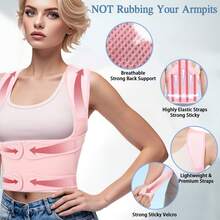 2025 Đai chỉnh tư thế nữ bán chạy mới - Đai hỗ trợ lưng bằng nylon thoáng khí có dây đeo có thể điều chỉnh, thiết kế tiện dụng cho gia đình, văn phòng, thể dục - Quà tặng lý tưởng cho phụ nữ, Đai chỉnh tư thế cho người lớn, Đai hỗ trợ tư thế văn phòng, Đai chỉnh tư thế thanh lịch, Đai hỗ trợ vải mềm đai lưng tập thể dục phù hợp cho tập luyện thể thao tại nhà và đi bộ - Nhiều màu - Xem 6