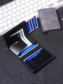 Men's Credit Card Holder, Slim Wallet, Travel ID Card Case, Pop-Up Card Box, Aluminum Card Holder, Card Wallet, Compact Wallet, Unisex, Christmas Gift - Multicolor - View 12