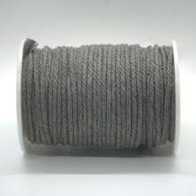 Dây thừng McLaugh 3mm*1800 inch - Dây thừng McLaugh mềm để thắt nút - Vật liệu trang trí treo tường & Bohemian - Dây thừng - Dây thừng McLaugh dệt tay nhiều màu với nhiều độ dày khác nhau Thảm trang trí dệt tay tự làm - Nhiều màu - Xem 28