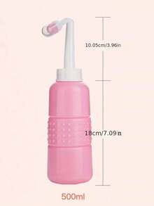 1 cái vòi xịt vệ sinh cầm tay mini, vòi xịt vệ sinh di động, vòi xịt vệ sinh du lịch, vòi xịt vệ sinh cầm tay, vòi xịt vệ sinh xách tay, thiết bị vệ sinh vùng kín, dung tích bình chứa nước 500ml, phụ kiện phòng tắm, dụng cụ phòng tắm - Nhiều màu - Xem 5