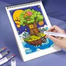 Multiple Colors Alcohol Markers,168/120/80/60/48 Colours Double Tipped Alcohol Markers,Give Impermeable Mat,Chisel & Brush Alcohol-Based Art Marker Set For Adults Coloring Illustration,Great Value Pack For Students Art Class- Refillable Ink Back To School