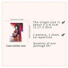 50 Stücke Anime Heaven Official's Blessing Tian Guan Ci Fu Hua Cheng Xie Lian Cosplay Aufkleber für Laptop, Wasserflasche, Gepäck, Becher, Handy