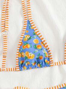 Bộ đồ bơi bikini hở lưng họa tiết hoa Bohemia cho nữ, đồ bơi đi biển mùa hè - Nhiều màu - Xem 4