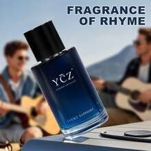 YCZ Men's Cologne Eau De Toilette - Fresh Citrus & Spicy Notes | Warm Amber Base | 1.7oz Long-Lasting Fragrance | Perfect Gift For Dad, Boyfriend – Valentine's Day, Father's Day, Christmas Presents With Elegant Packaging - Navy Blue - View 10