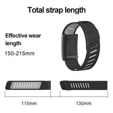 1Pc For Whoop 4.0 Fitness Band Silicone Adjustable Sports Wristband Soft Breathable Replacement Strap For Women Men