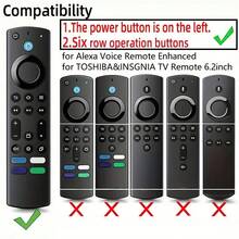 1pc Glow-In-The-Dark Silicone Remote Case For Fire TV Alexa Voice Remote, Fire TV Omni Series, TV 4-Series Remote, Compatible /Insignia Fire TV Remote With Lanyard Insulation,Galentines,Puppy,Carnival,Party Decorations,Kitchen Decor,Household Items - Multicolor - View 8